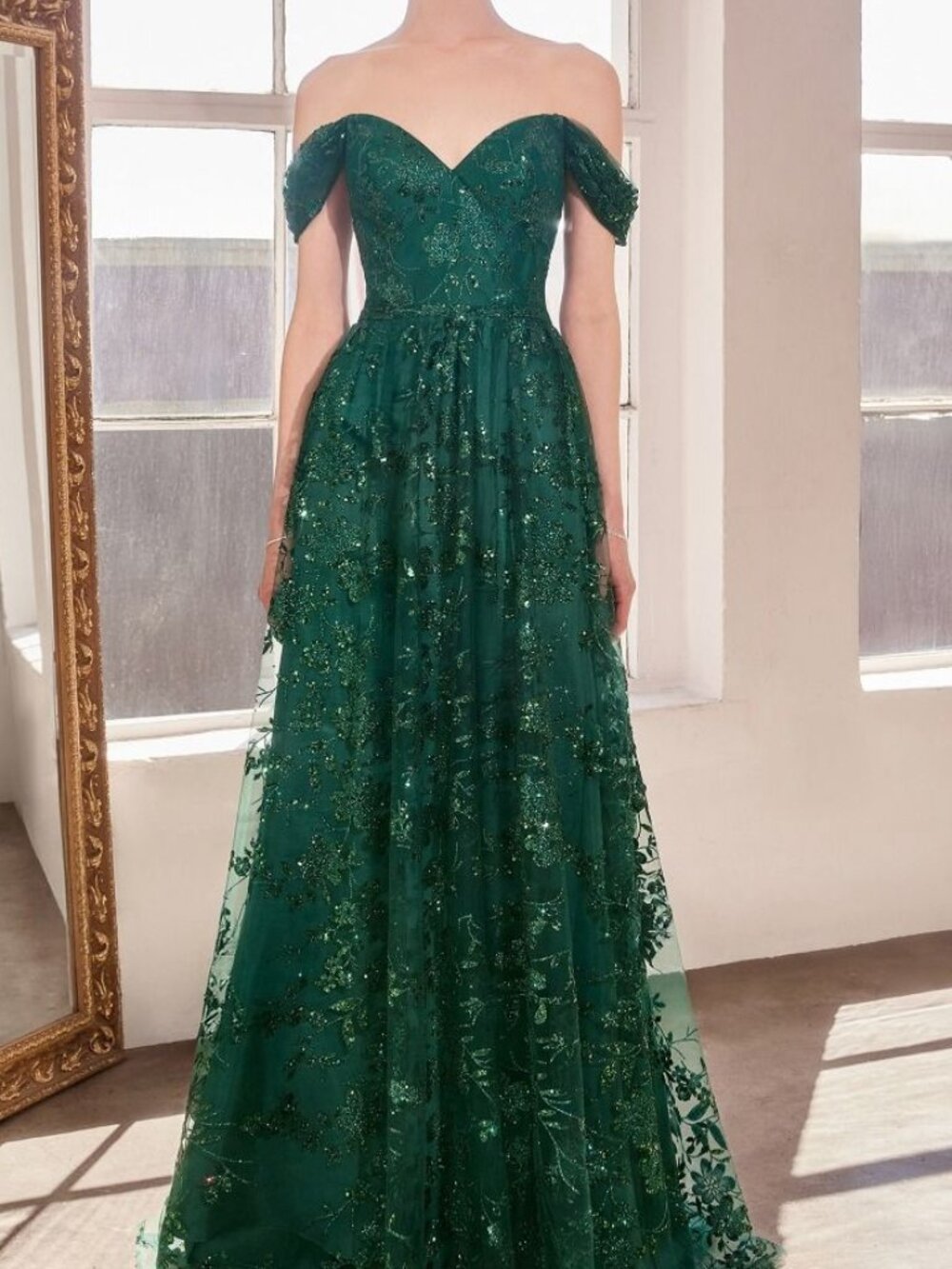 NWT Amoris by Ladivine T607 Mother of the Bride Dress Emerald Size 2x